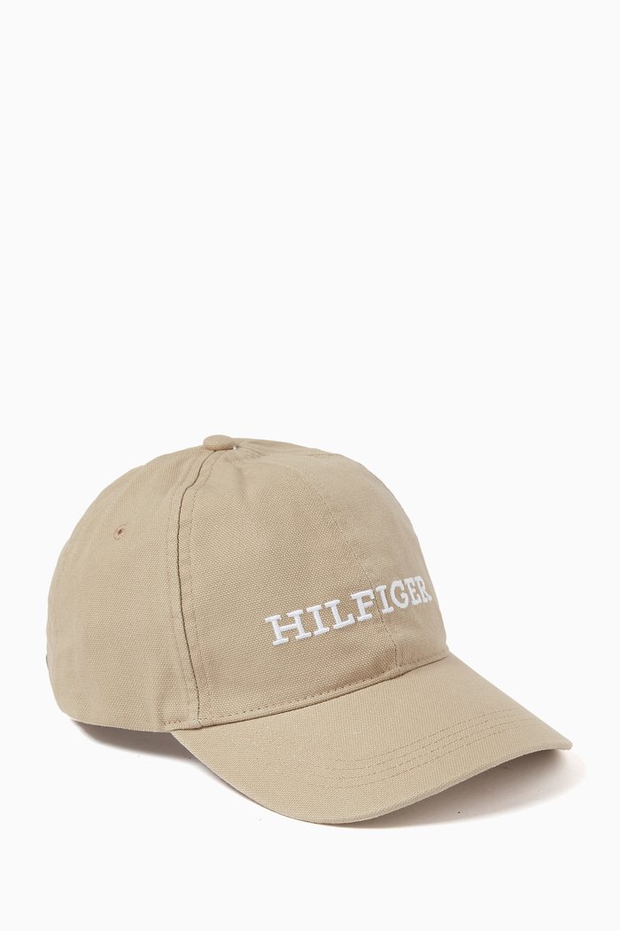 

Logo Soft Hat in Cotton, Neutral