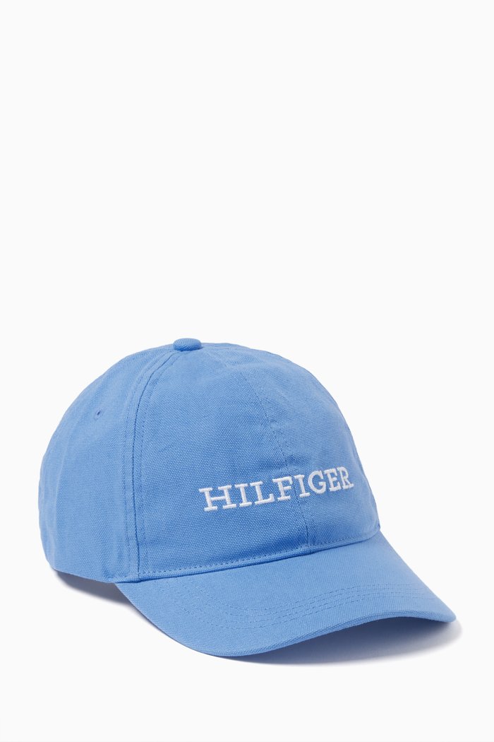 

Logo Soft Hat in Cotton, Blue