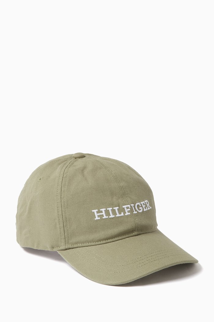 

Logo Soft Hat in Cotton, Green