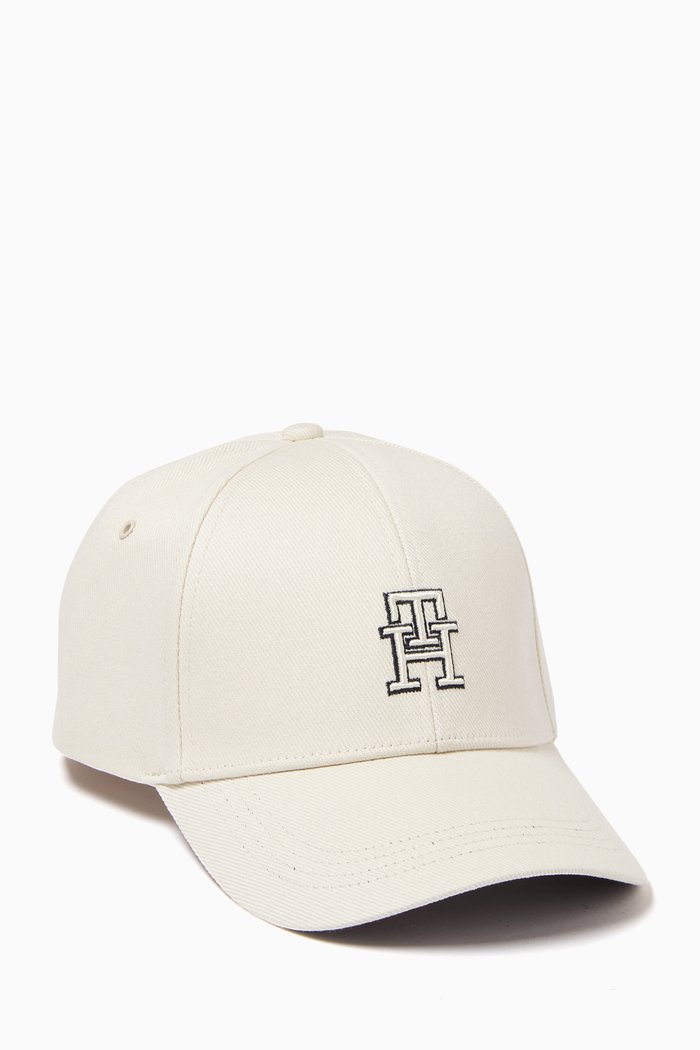

Repeat Logo Strap Six-Panel Cap in Cotton-twill, Neutral