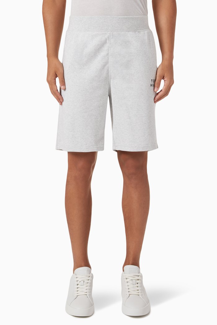 

Original Logo Lounge Shorts in Cotton-blend, Grey