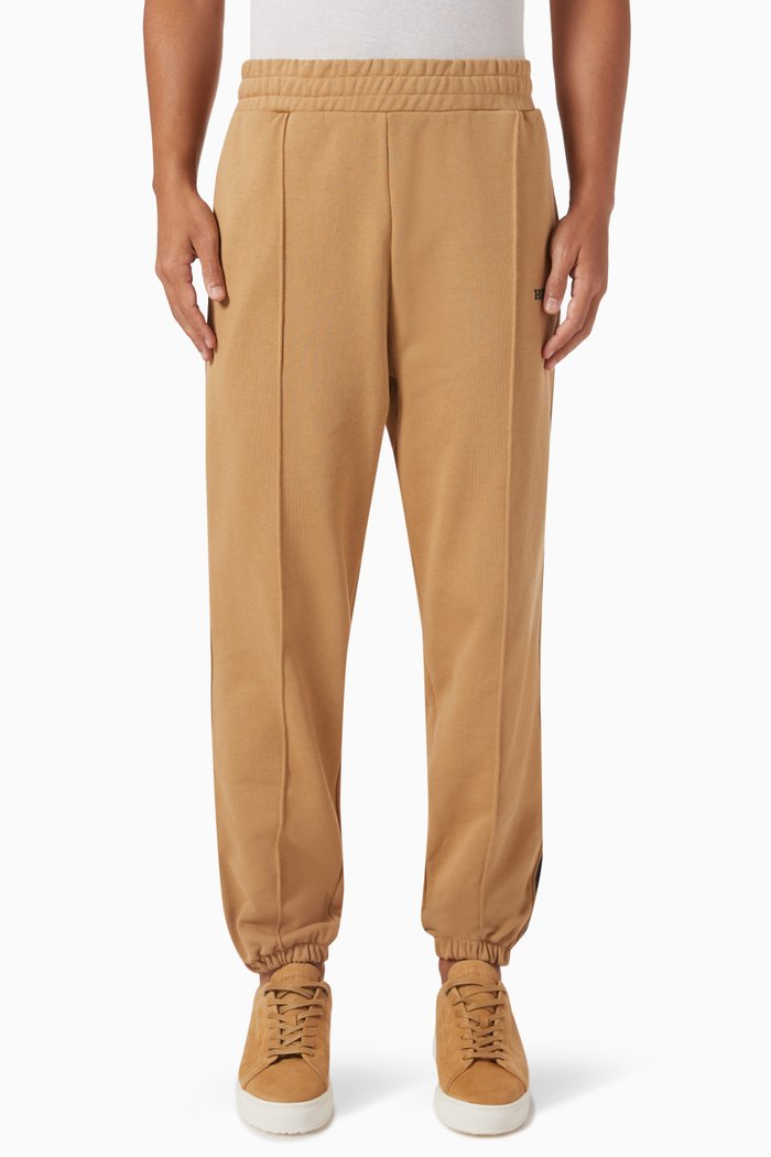 

Monotype Tape Sweatpants in Cotton, Neutral