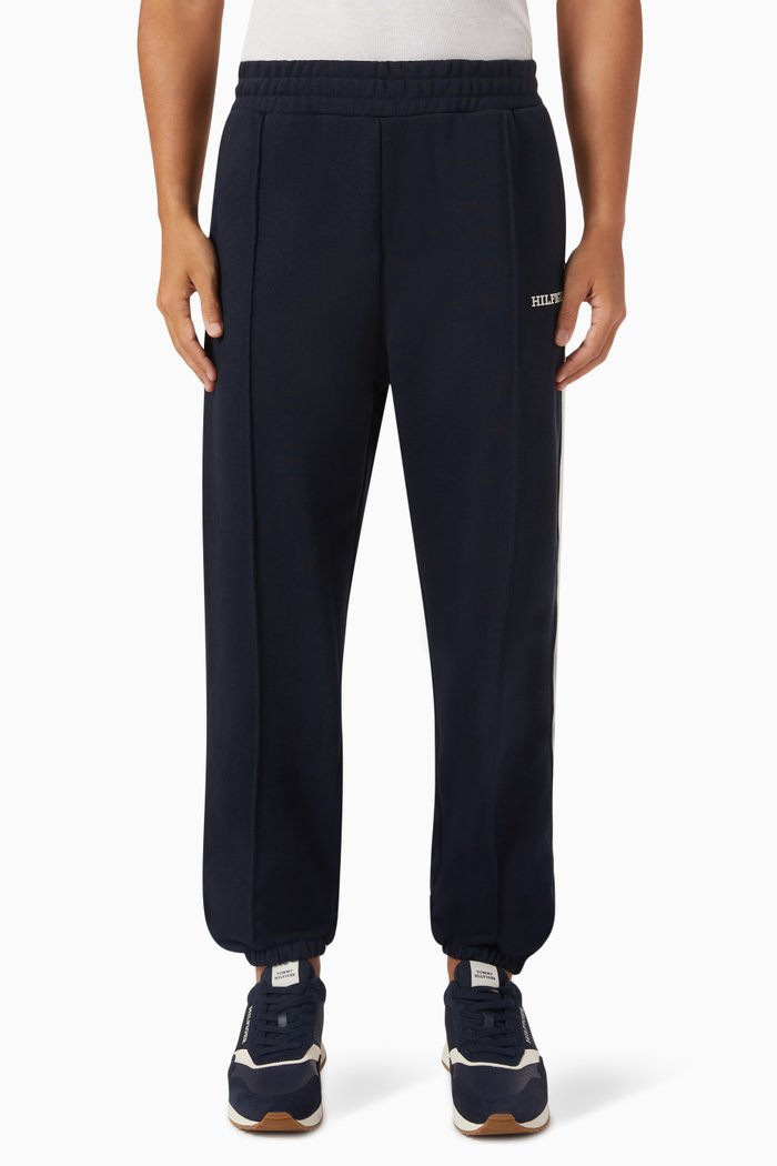 

Monotype Tape Sweatpants in Cotton, Blue