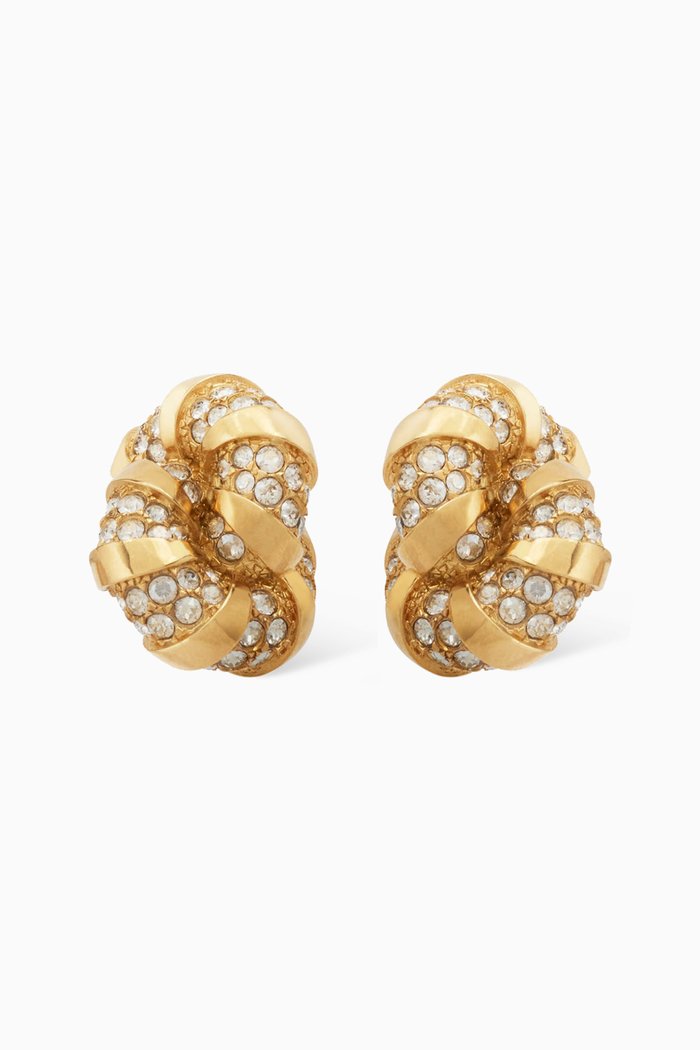 

Mélodie Earrings in Brass, Gold