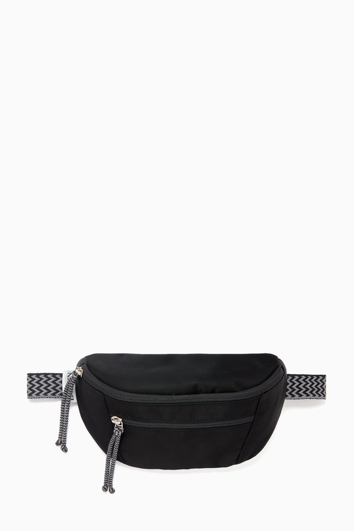 

Small Curb Belt Bag in Nylon, Black