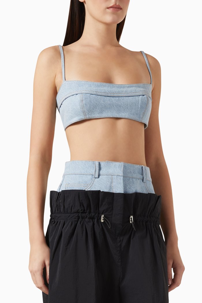 

Bralette in Denim, Blue
