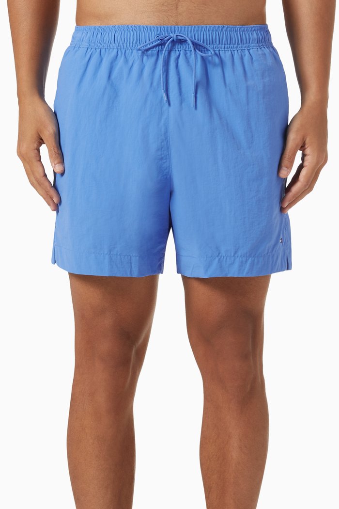 

Medium Swim Shorts in Recycled Polyester, Blue