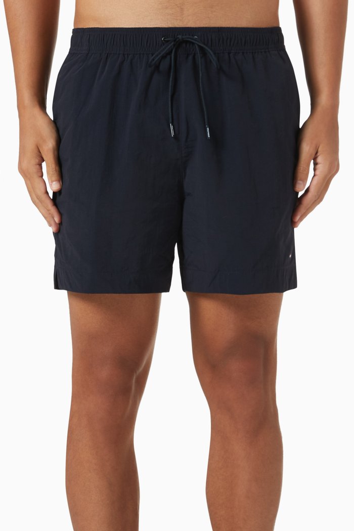 

Medium Swim Shorts in Recycled Polyester, Blue