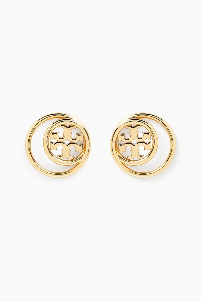 

Miller Double Ring Studs in Brass, Gold