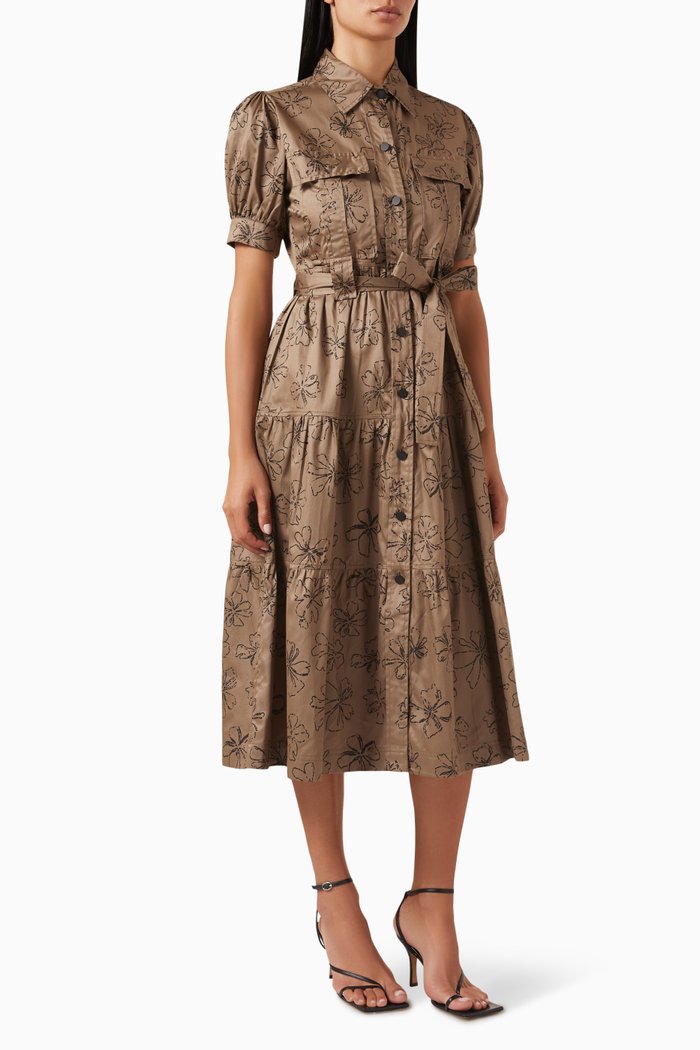 

Sasha Midi Dress, Grey