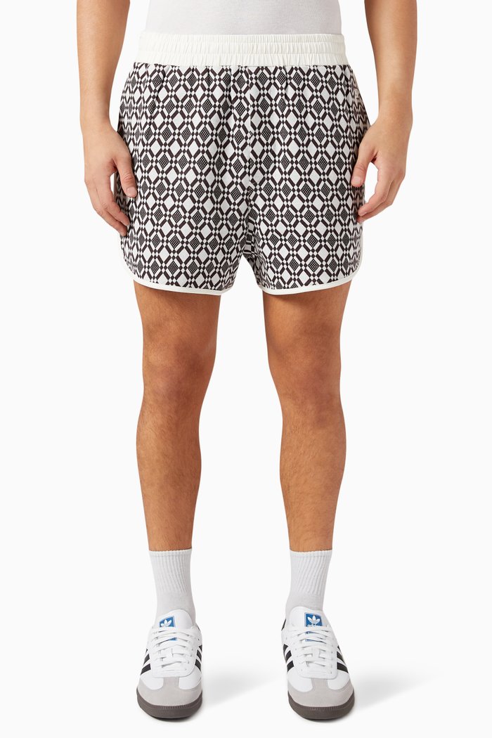

The Selassie Shorts in Stretch-cotton, Multicolour