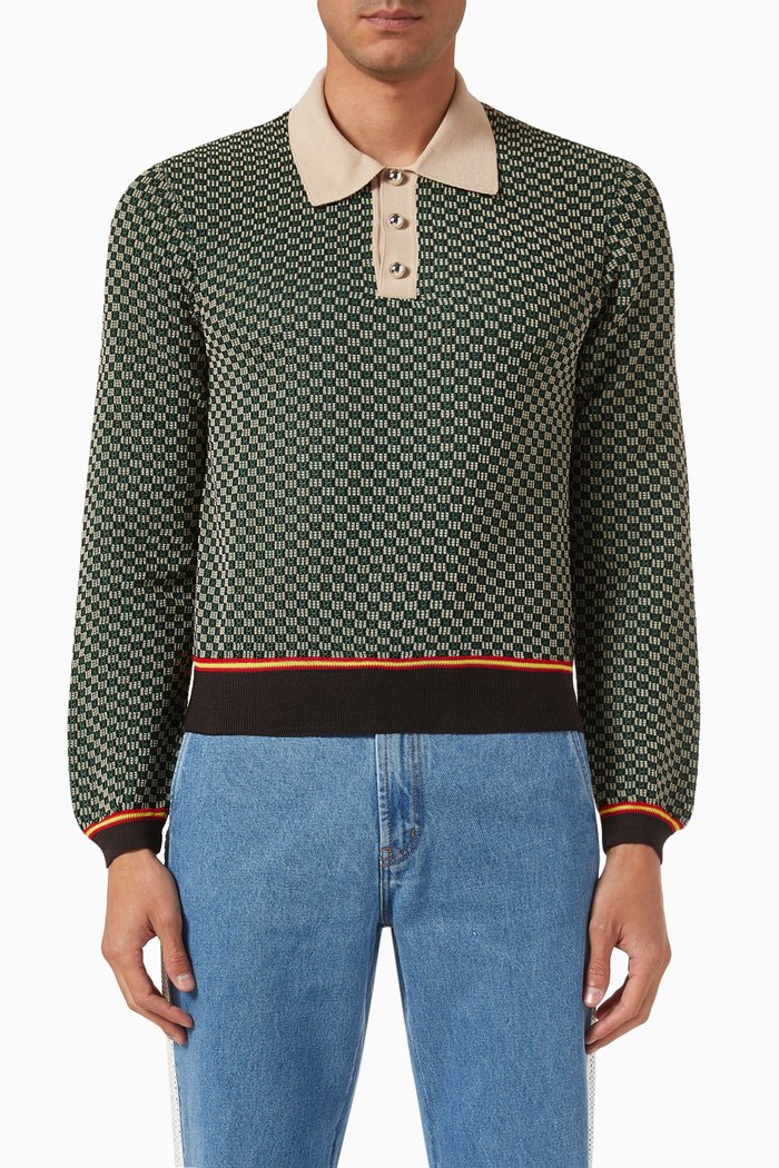 

Valley Polo Shirt in Knit, Multicolour