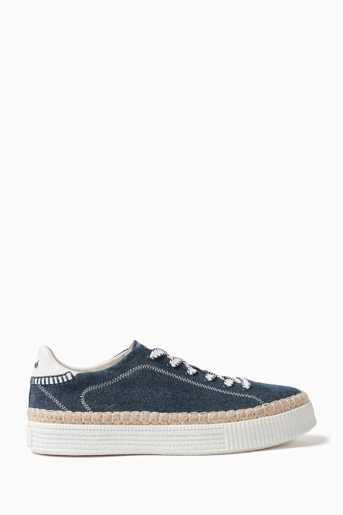 

Telma Low-top Sneakers in Denim, Blue
