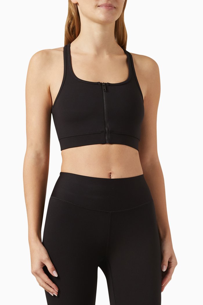 

Cut-out Back Bra in Softskin100©, Black