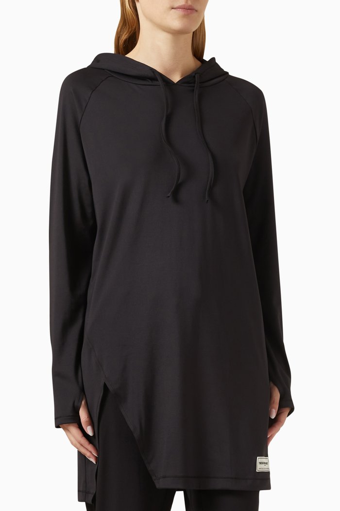 Modest Training Top in Softskin100©, Black