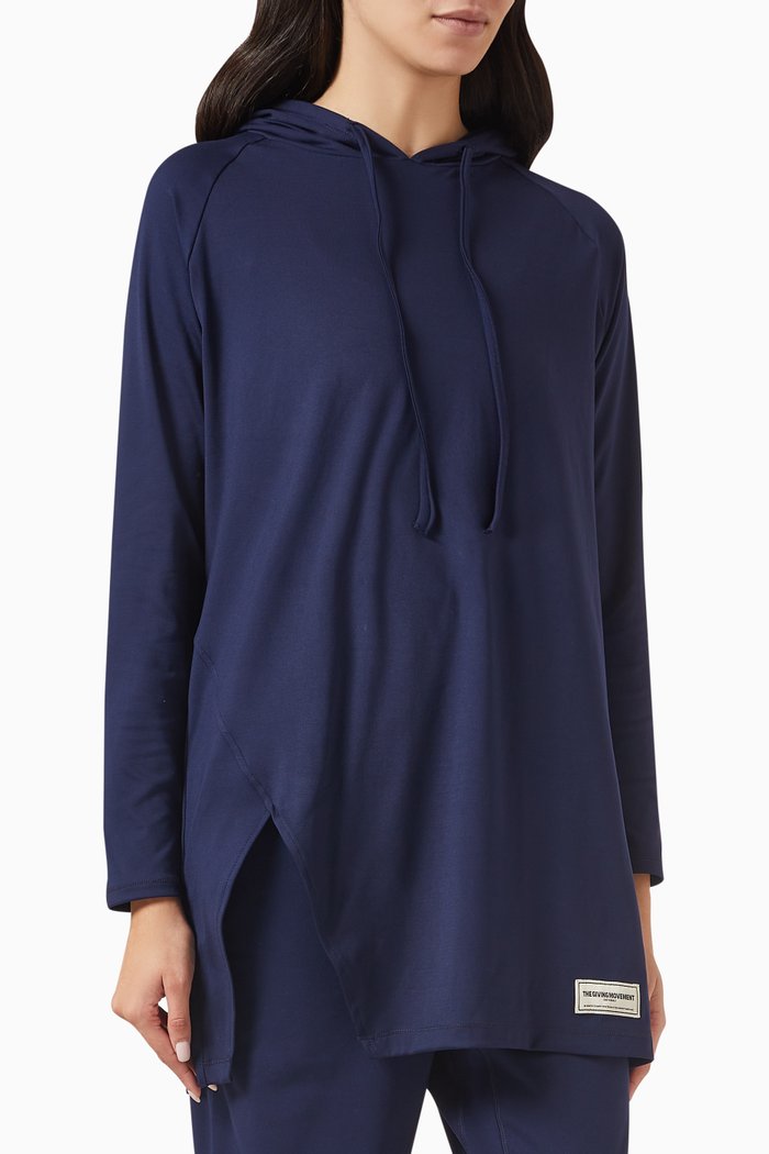 

Modest Training Top in Softskin100©, Blue