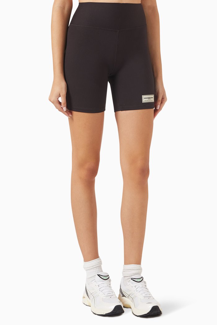 

Biker Shorts in Softskin100©, Black