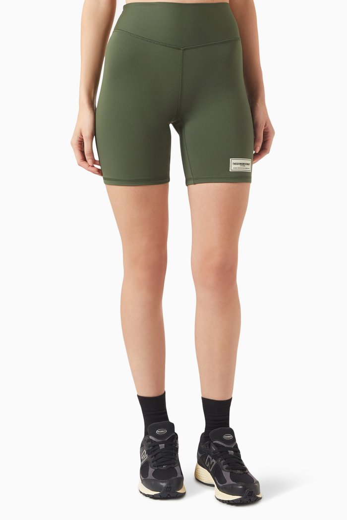 

Biker Shorts in Softskin100©, Green