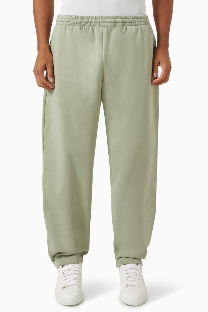 

DNA Barrel-Leg Trackpants in Cotton, Green