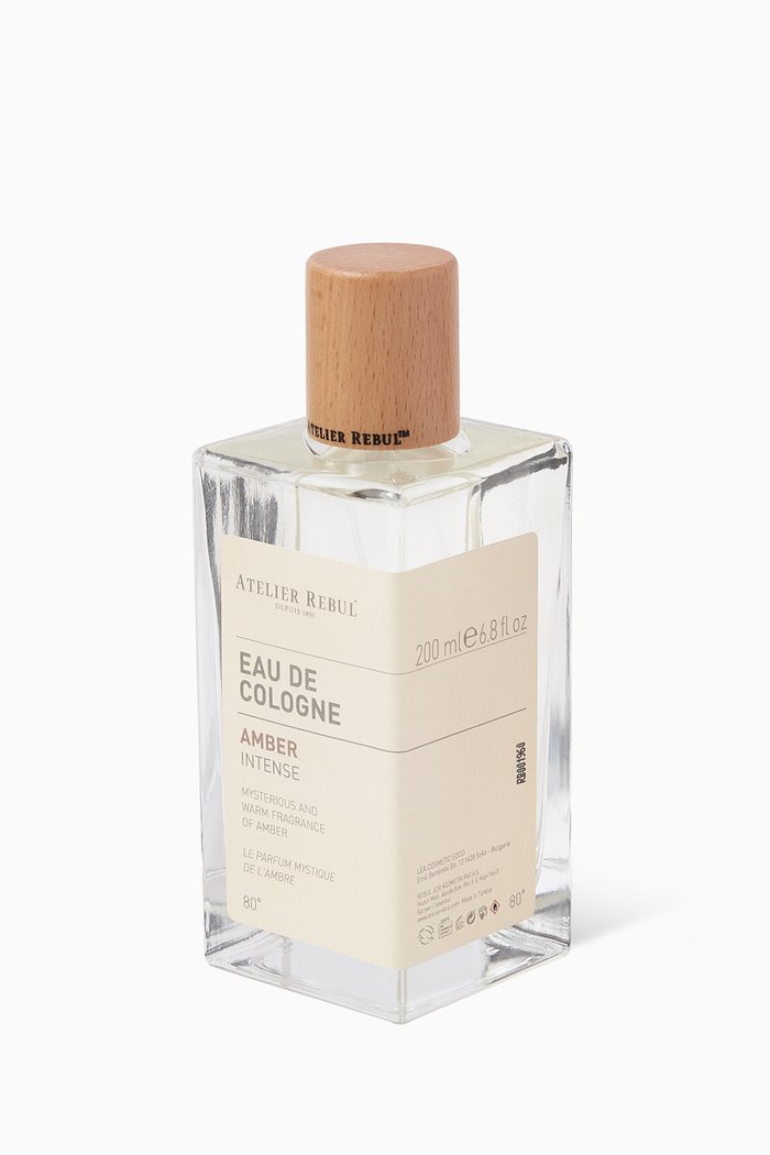

Amber Intense Eau de Cologne Spray, 200ml, Silver