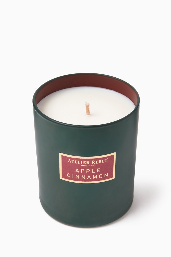 

Apple Cinnamon Candle, 210g, Green