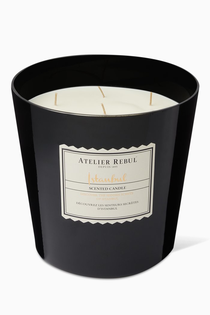 

Istanbul Scented Candle, 7500g, Black