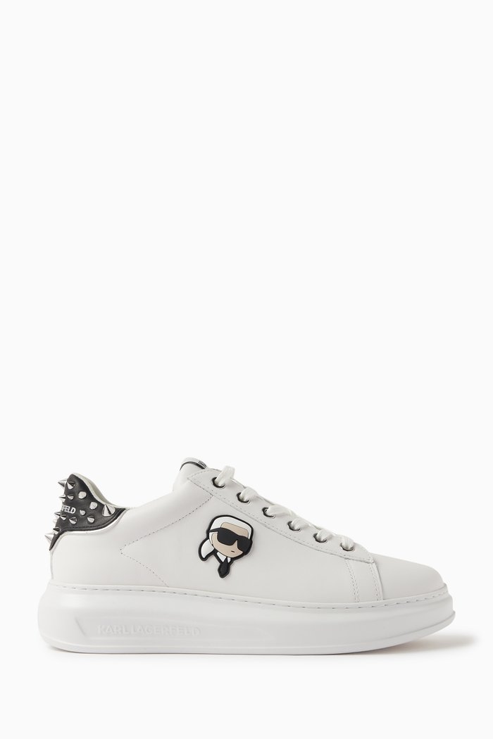 

Kapri Ikon Sneakers in Leather, White