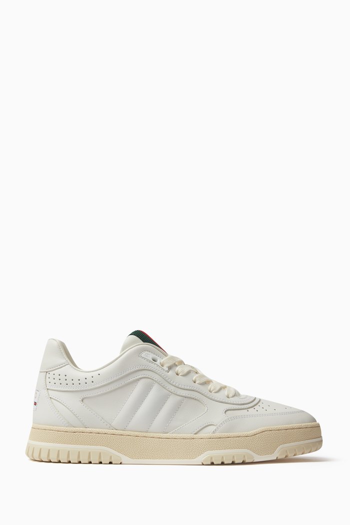 

Re-Web Sneakers in leather, White