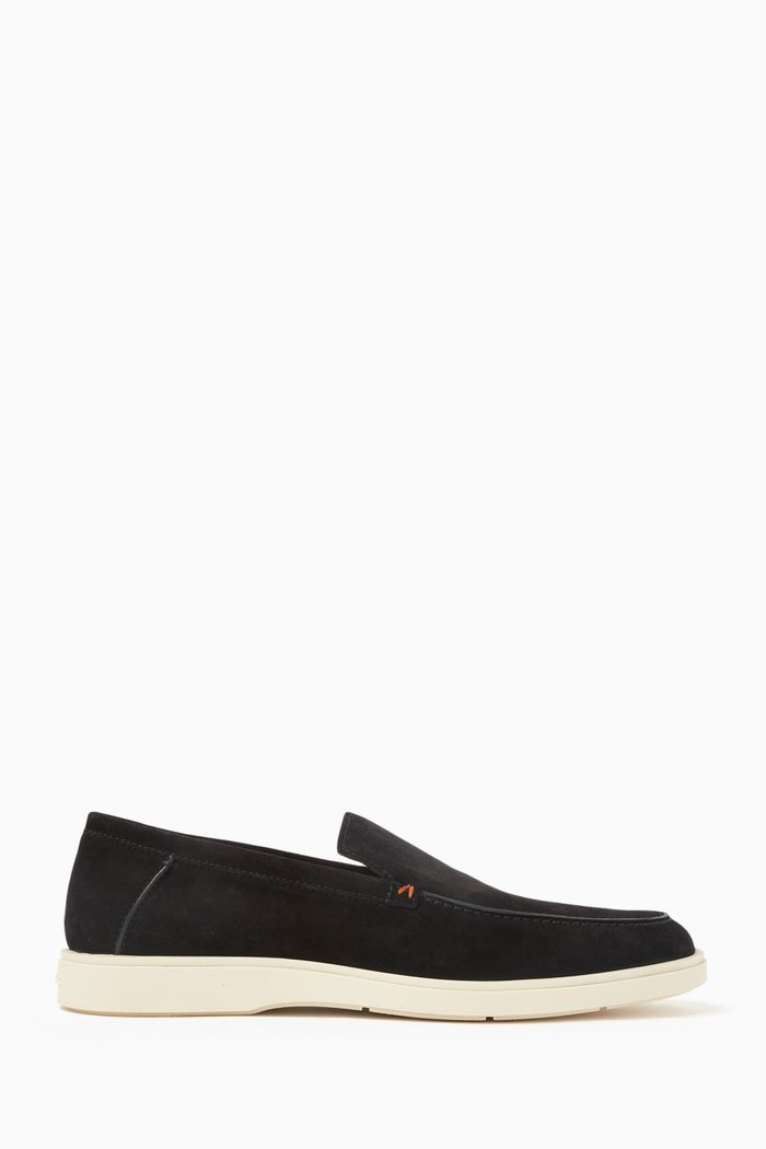

Botanist Loafers in Suede, Black