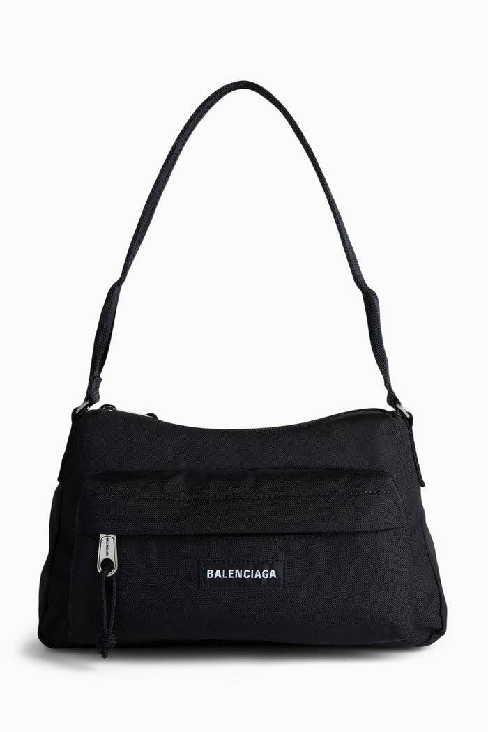 

Explorer's Sling Pouch in Recycled Nylon, Black