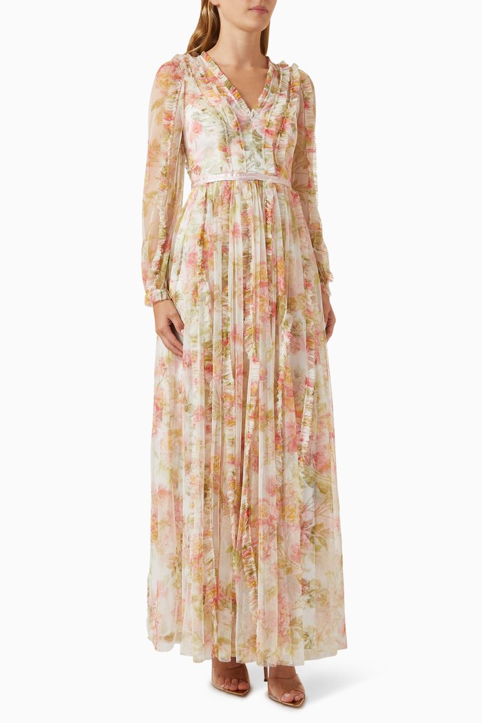 

Peony Promise Gown in Tulle, Multicolour
