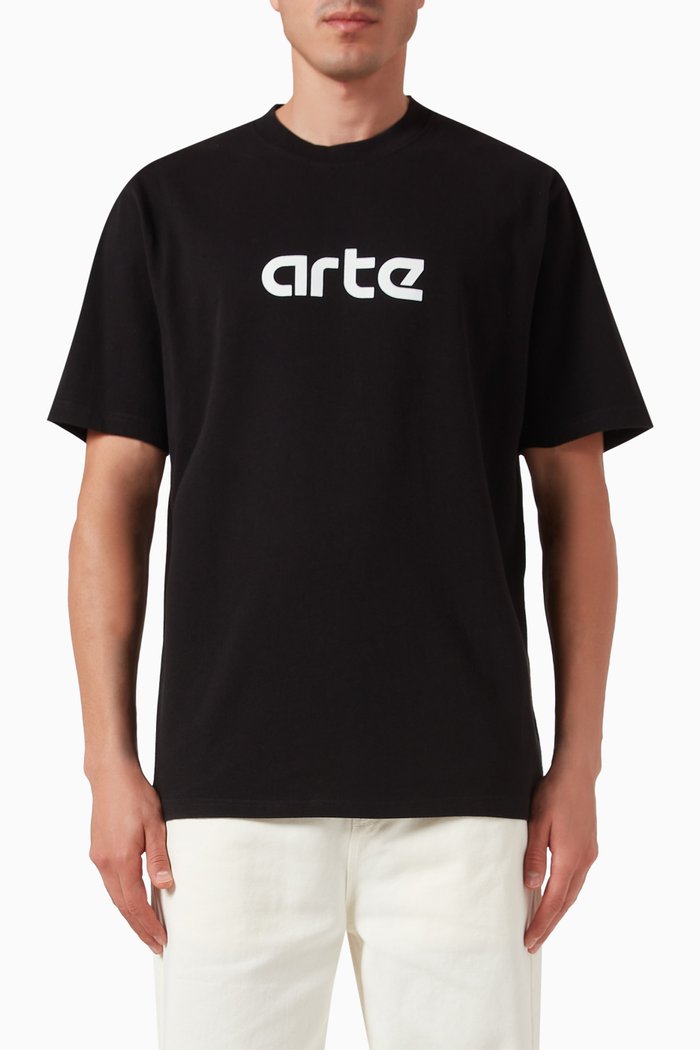 

Logo T-shirt in Cotton, Black