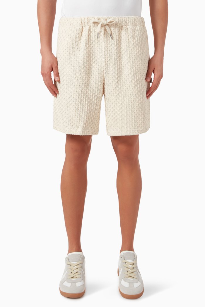 

Jacquard Crochet Shorts, Neutral