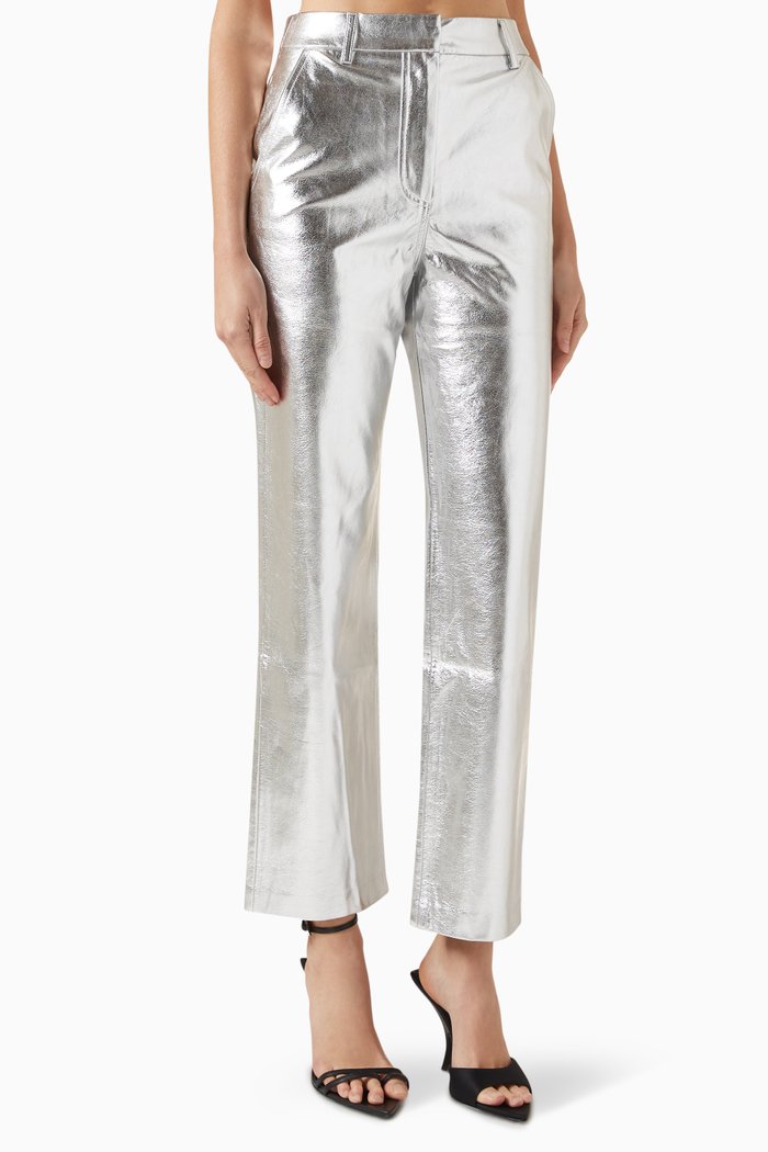 

Small Talk Pants, Silver