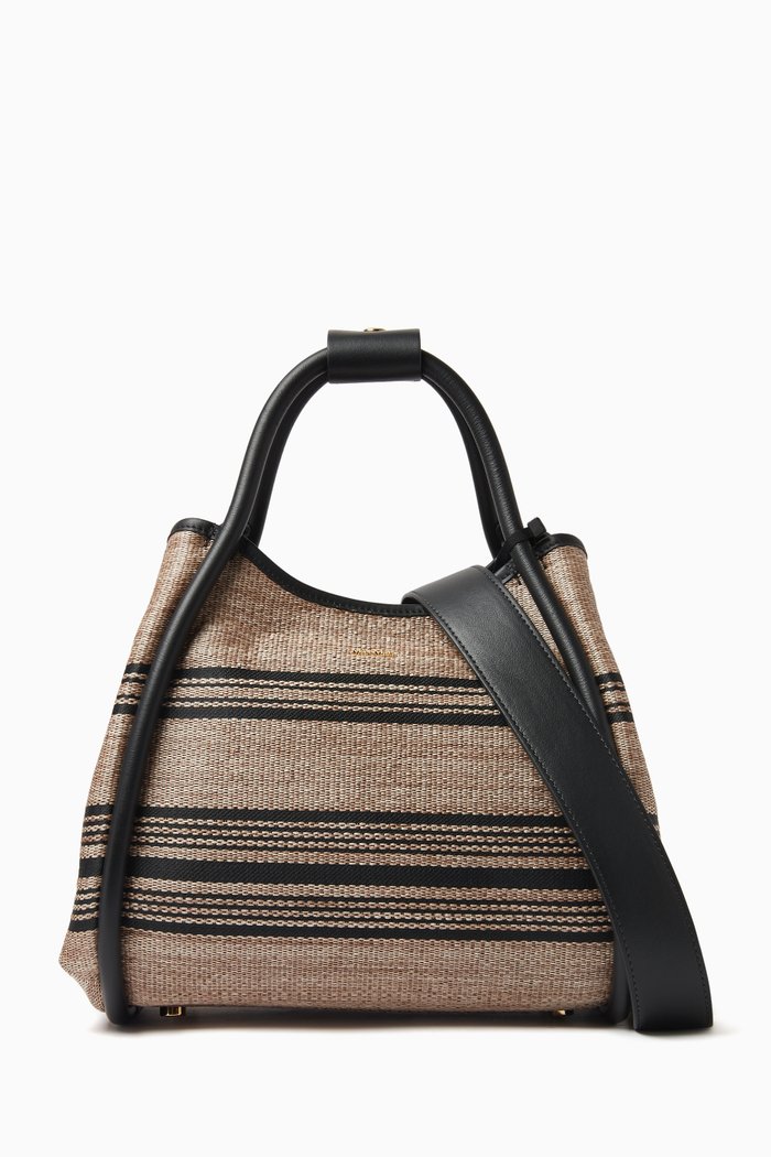

Small Marine Bag in Jacquard, Neutral