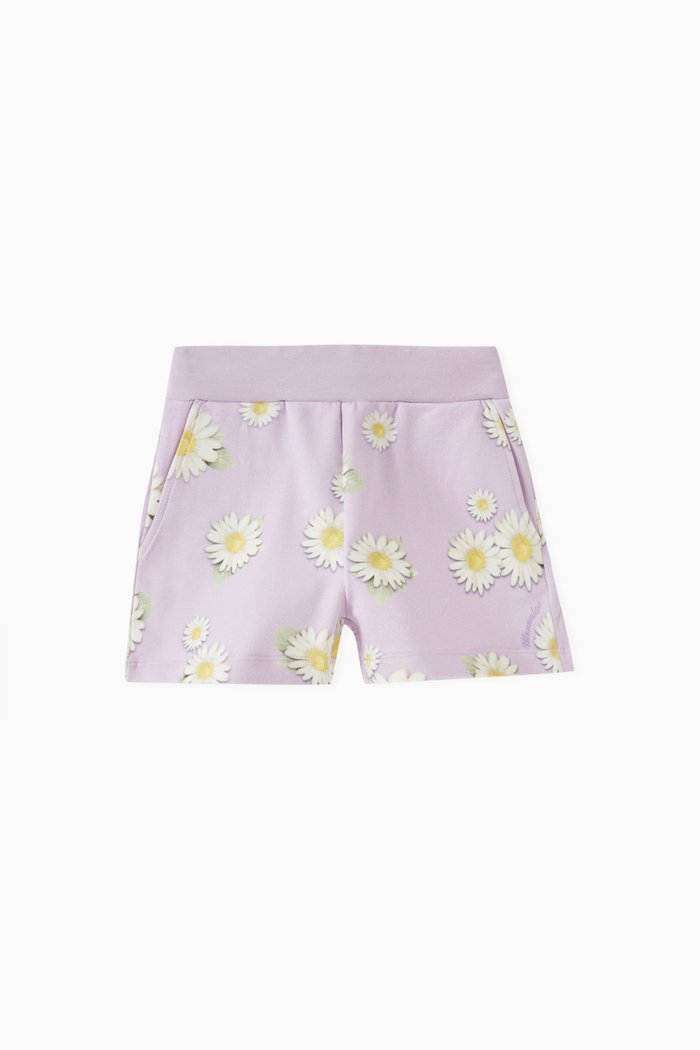 

Daisy Shorts in Fleece, Purple