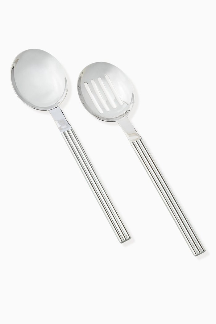 

Thorpe Spoon Servers in Stainless Steel, Silver