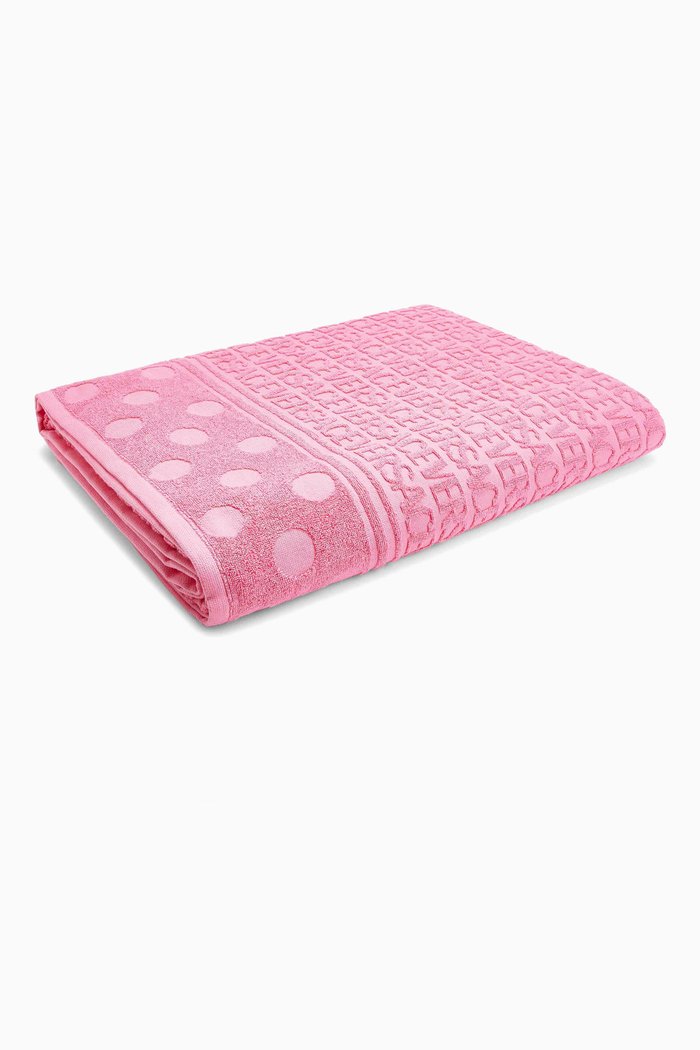 

La Vacanza Towel in Terry Cotton, Pink