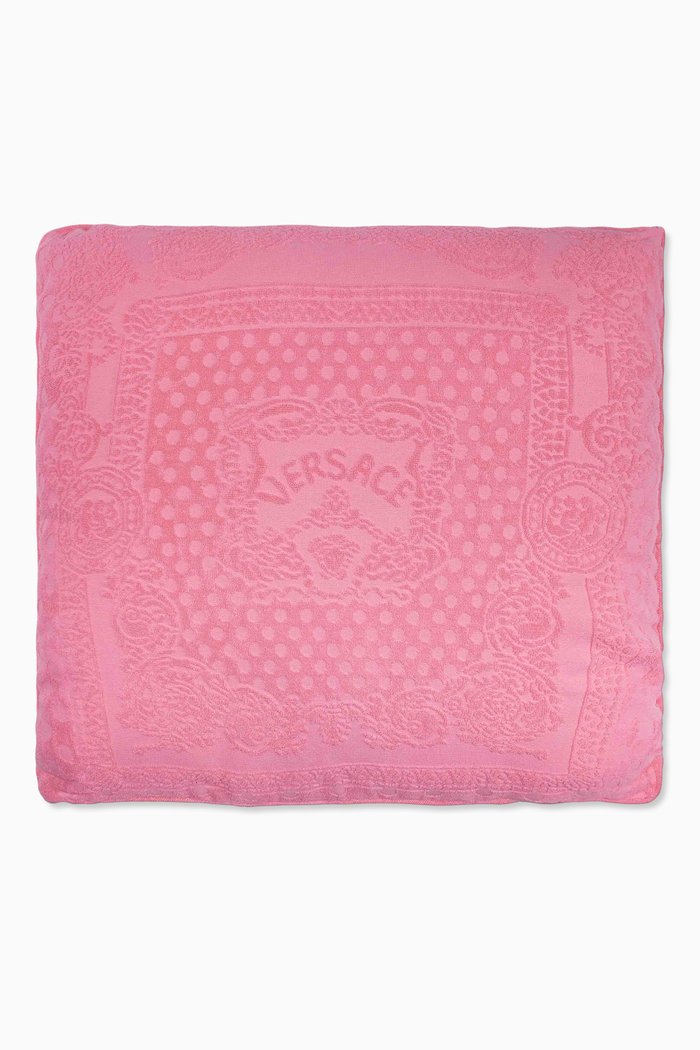 

La Vacanza Cushion in Cotton, Pink