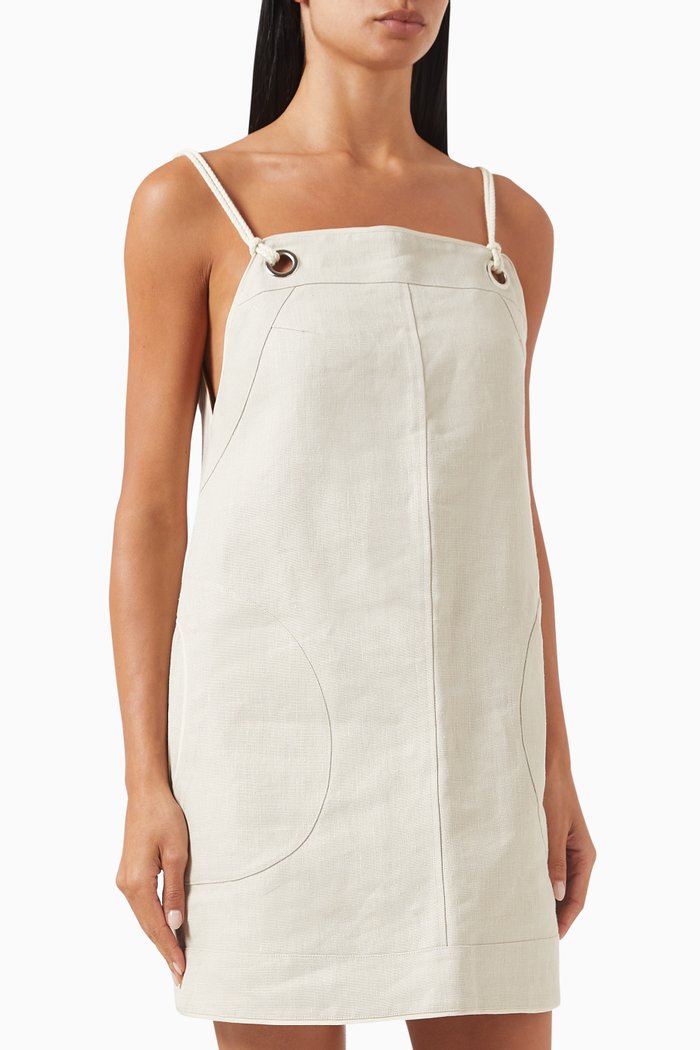 

x GI Mini Sundress in Hemp, Neutral