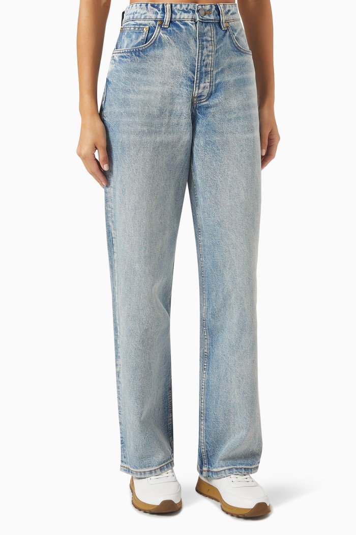 

325 Straight-fit Jeans, Blue