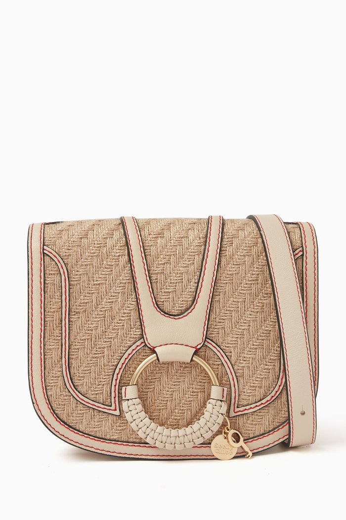 

Small Hana Crossbody Bag in Jute, Neutral