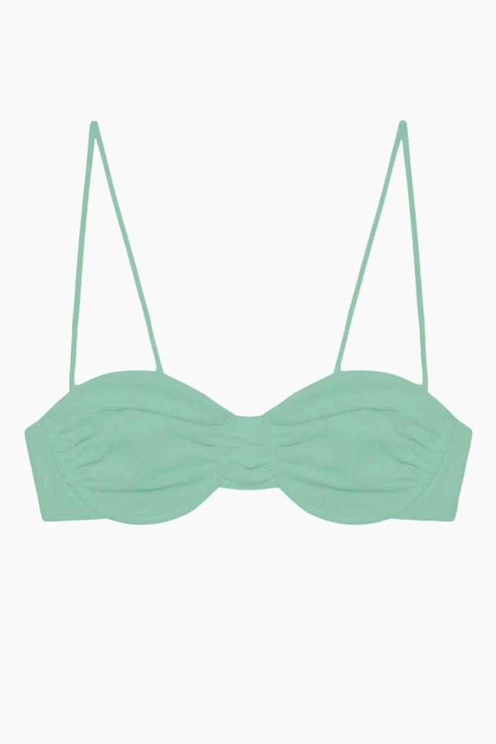 

Mia Balconette Bikini Top, Green