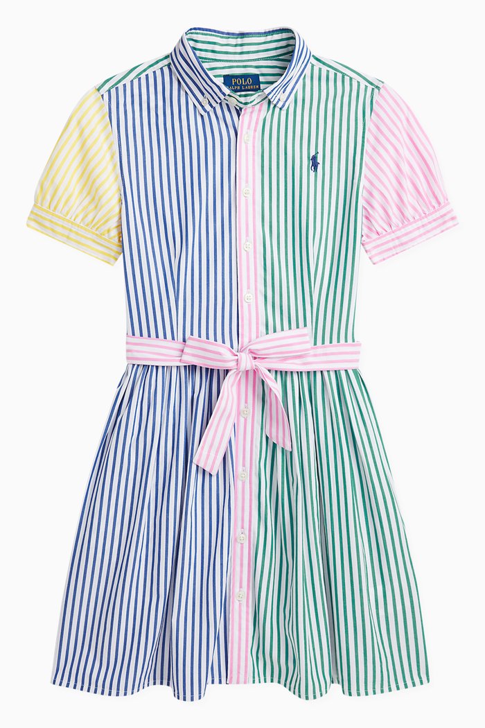

Carlow Day Dress in Cotton, Multicolour