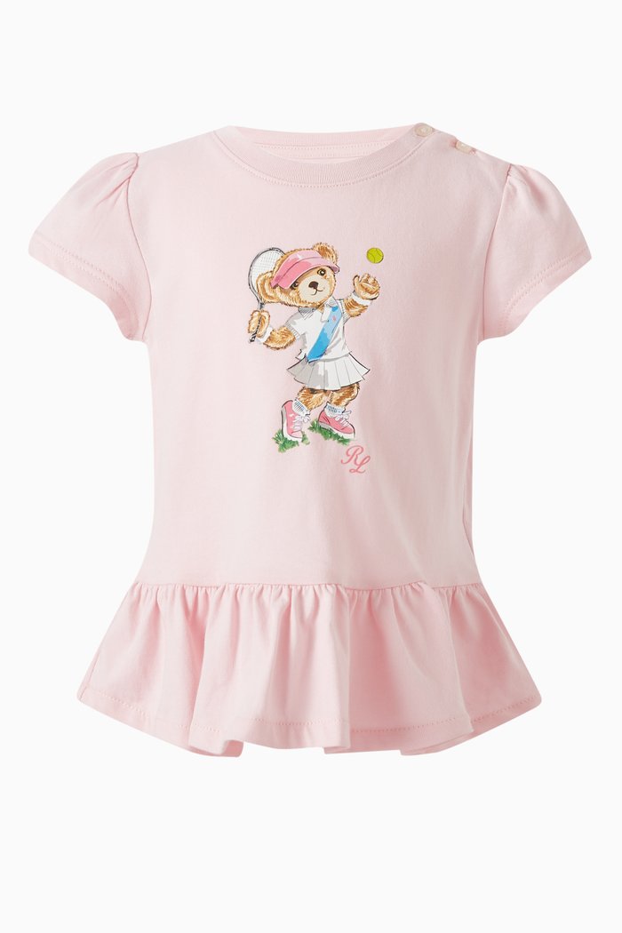 

Polo Bear T-shirt in Cotton-jersey, Pink