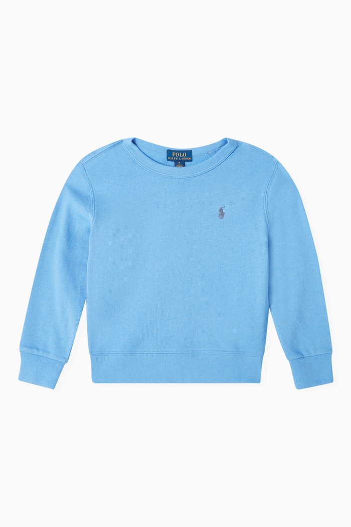 

Logo Spa Sweatshirt in Cotton-terry, Blue