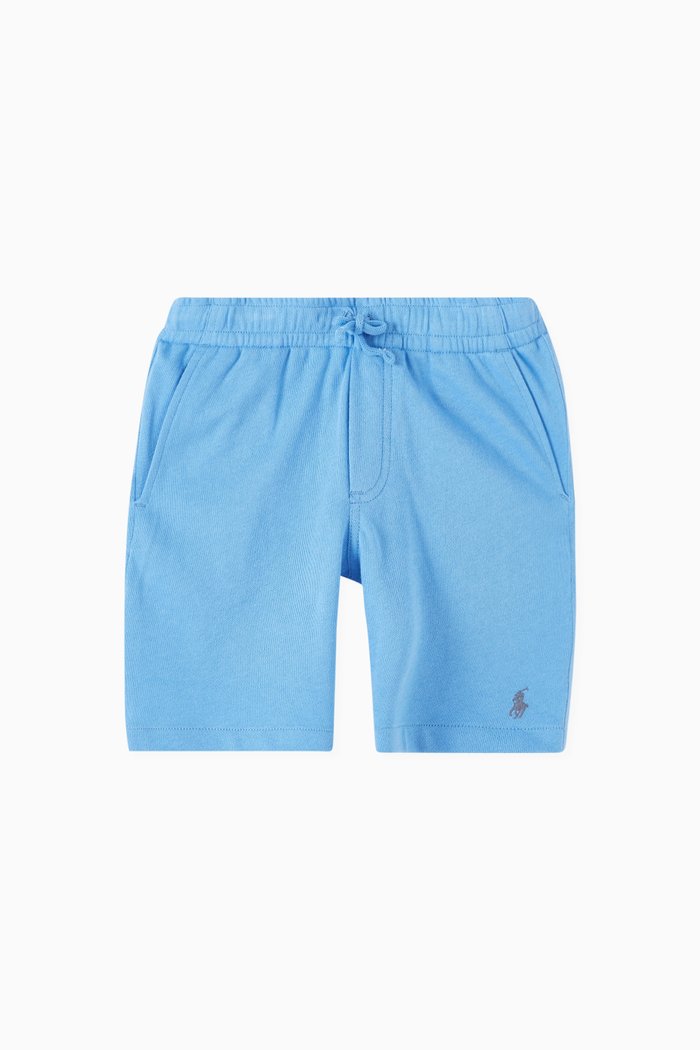 

Logo Spa Shorts in Cotton-terry, Blue