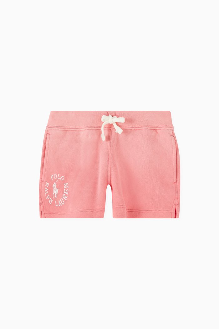 

Logo Print Shirts in Cotton, Pink