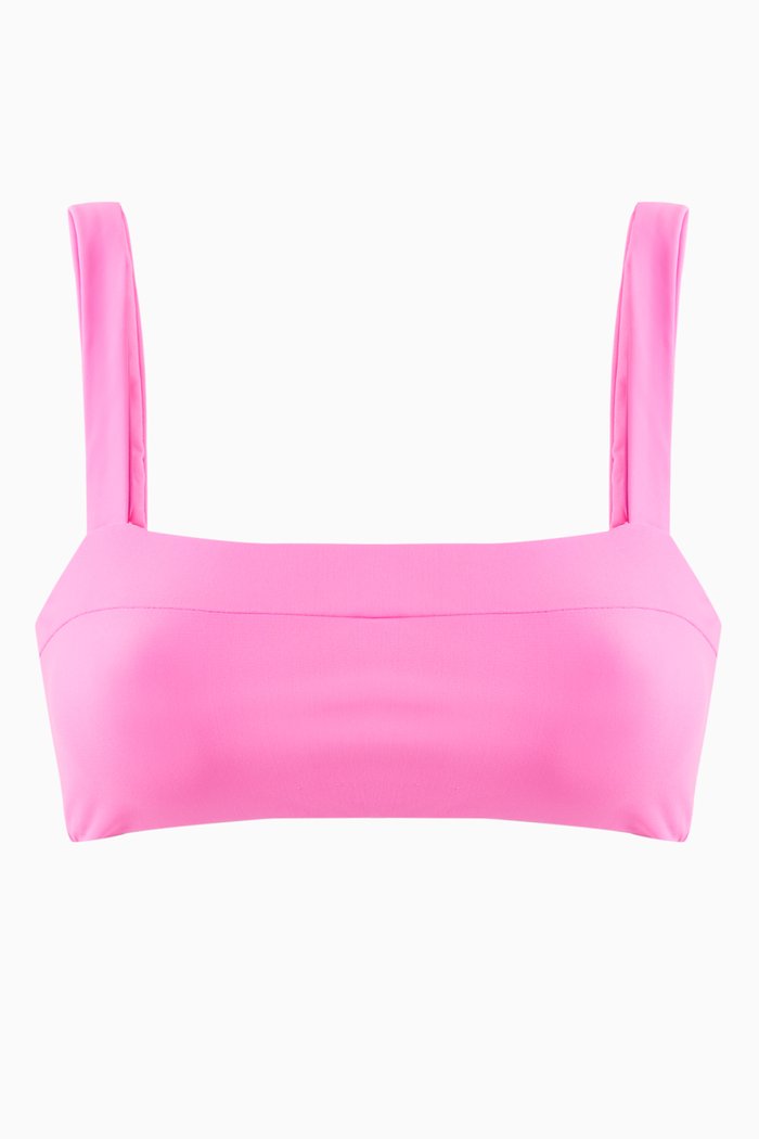 

Coast Bikini Top, Pink