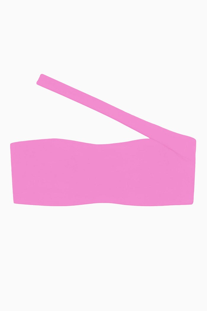 

Halo Bandeau Bikini Top in Lycra-blend, Pink
